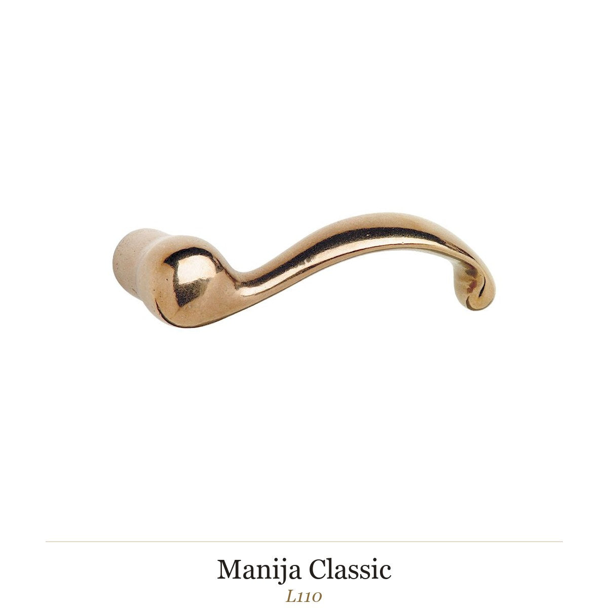 Manija Classic — Rocky Mountain Hardware bronce macizo