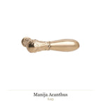 Manija Acanthus — Rocky Mountain Hardware bronce macizo