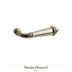 Manija Monarch — Rocky Mountain Hardware bronce macizo
