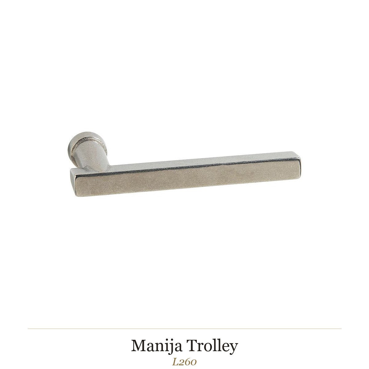 Manija Trolley — Rocky Mountain Hardware bronce macizo