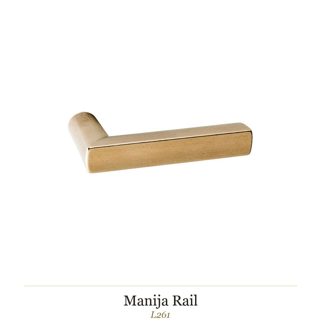 Manija Rail — Rocky Mountain Hardware bronce macizo
