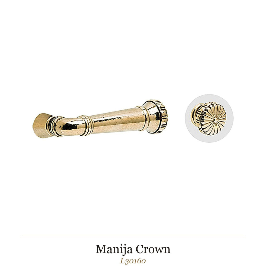 Manija Crown — Rocky Mountain Hardware bronce macizo