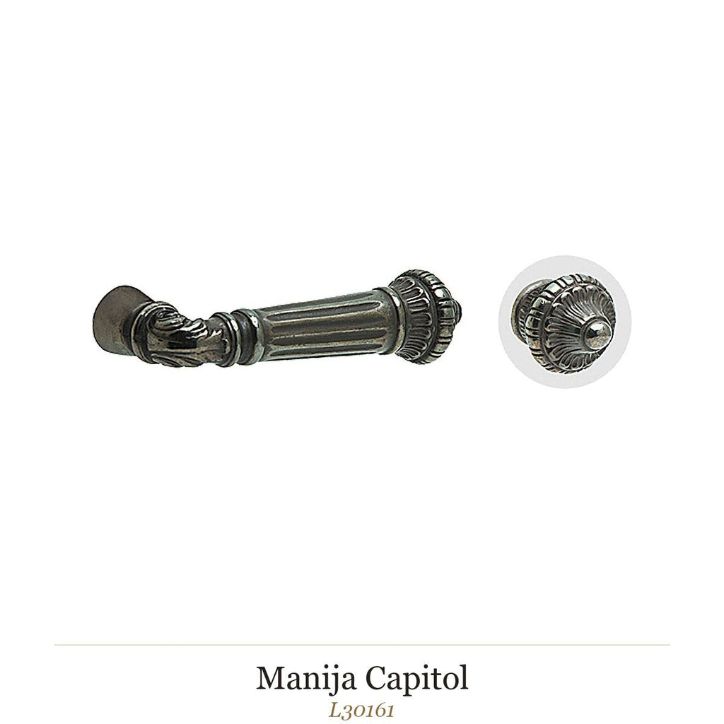 Manija Capitol — Rocky Mountain Hardware bronce macizo