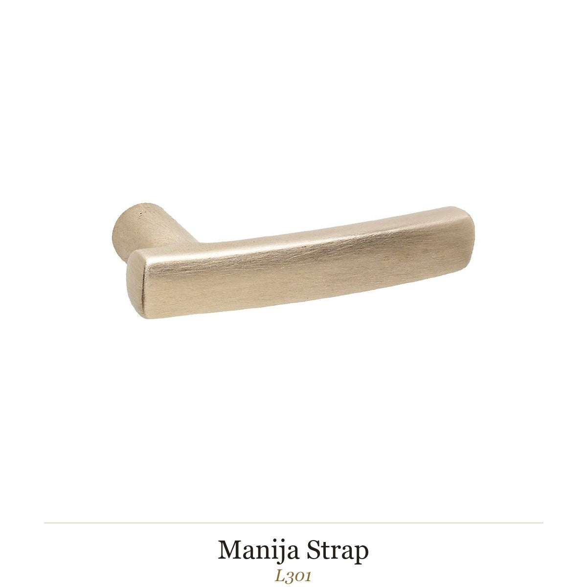 Manija Strap — Rocky Mountain Hardware bronce macizo