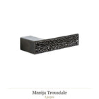Manija Trousdale — Rocky Mountain Hardware bronce macizo