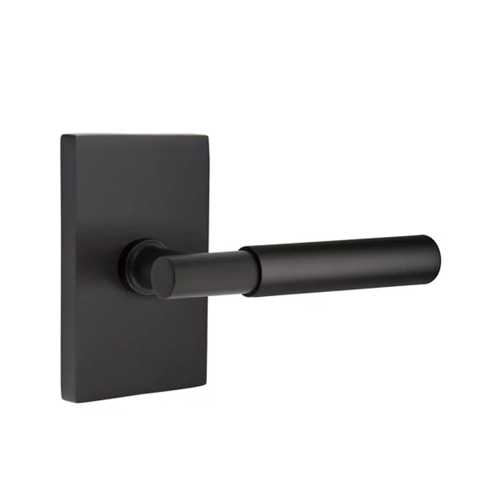 Negro Mate · Modern Rectangular Rosette