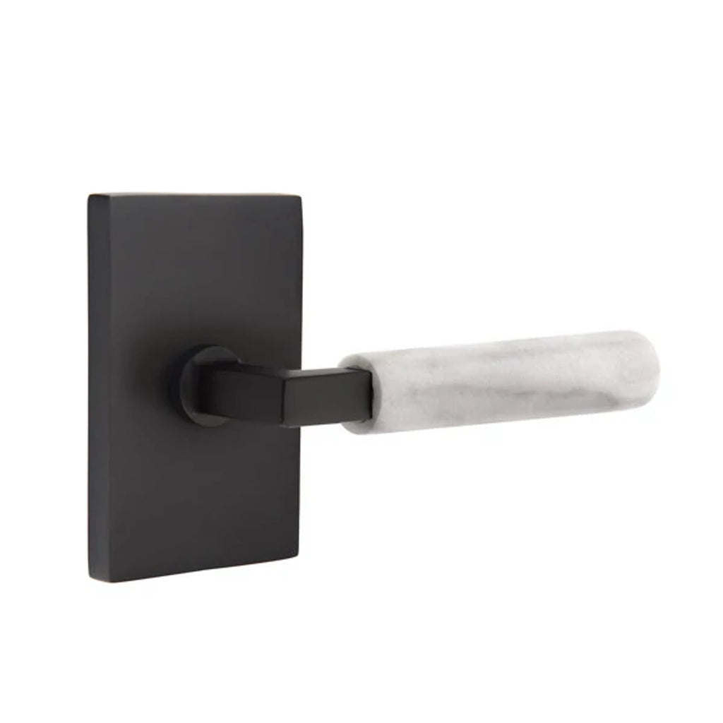 Negro Mate · Modern Rectangular Rosette
