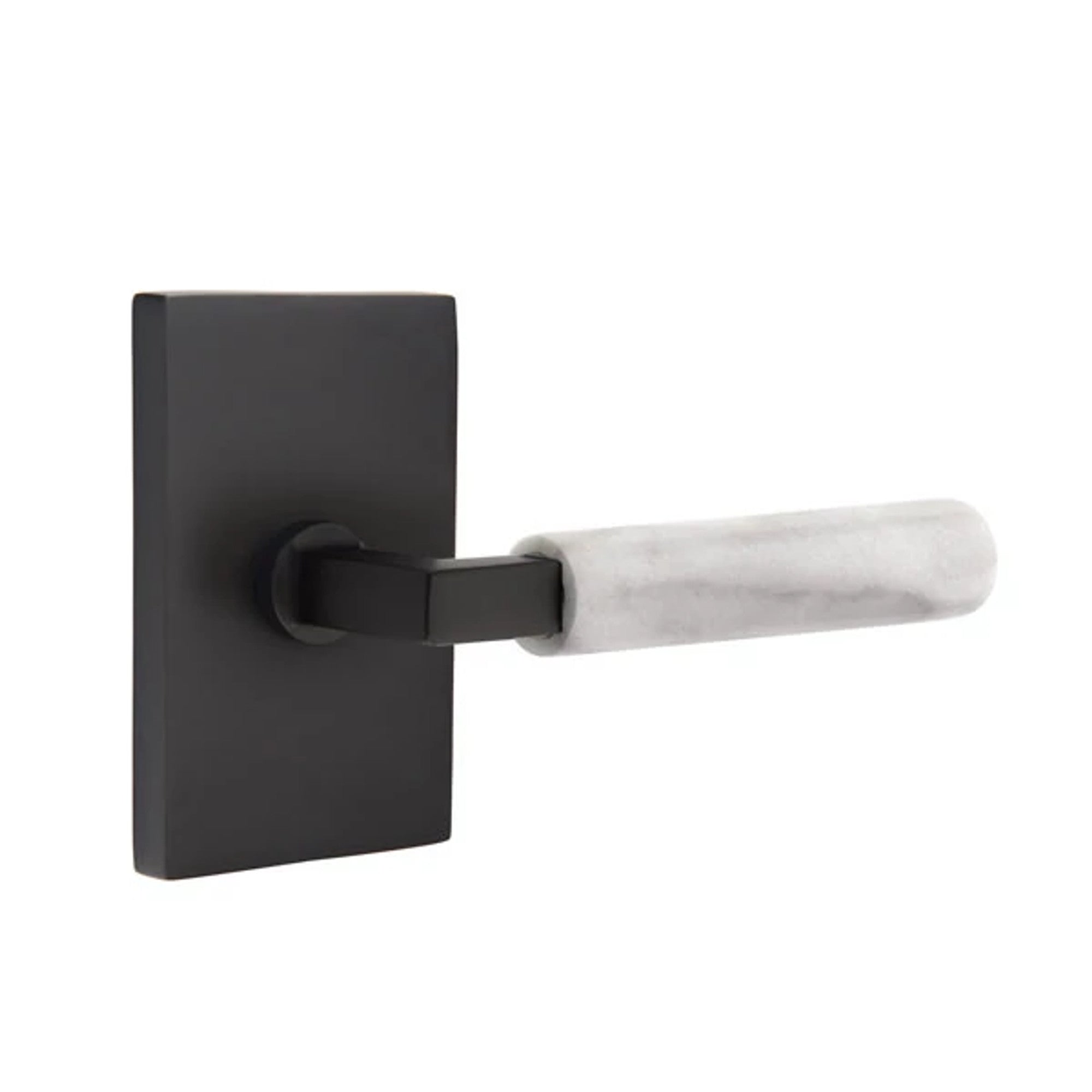 Negro Mate · Modern Rectangular Rosette
