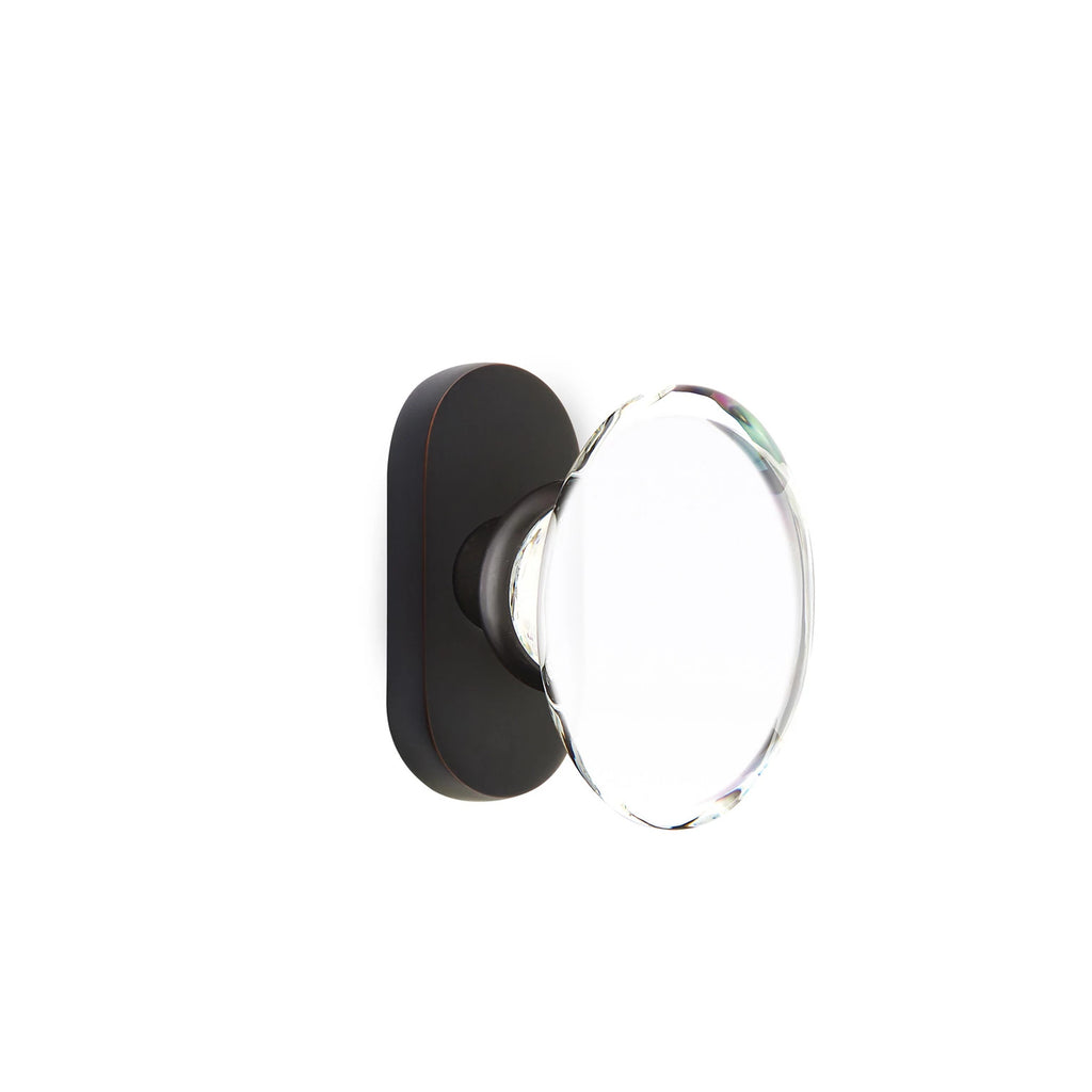 Bronce Aceitado · 1-1/2" x3" Oval Rosette