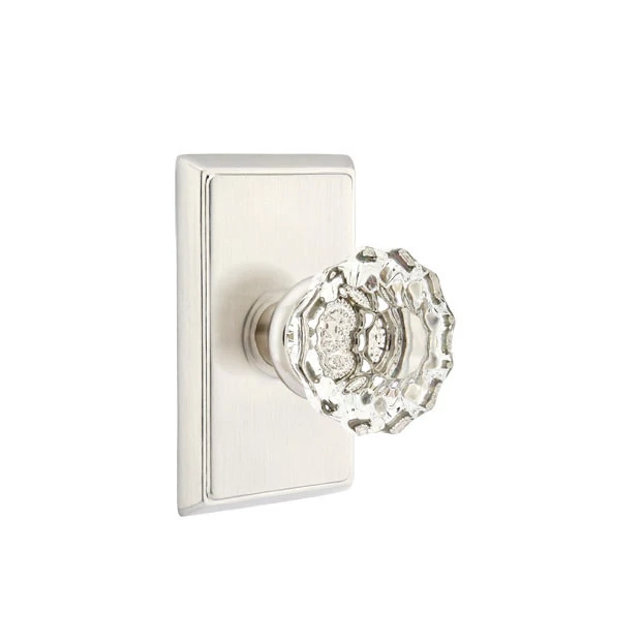 Níquel Satinado · Rectangular Rosette