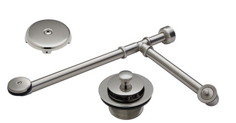 California Faucets Drenaje completo para tina con patas