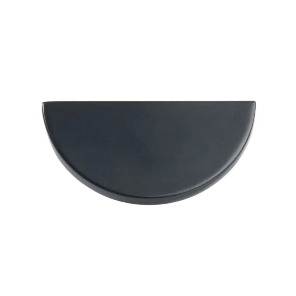 Schaub Perilla Arca Half Redonda, 2.50" — Negro Mate