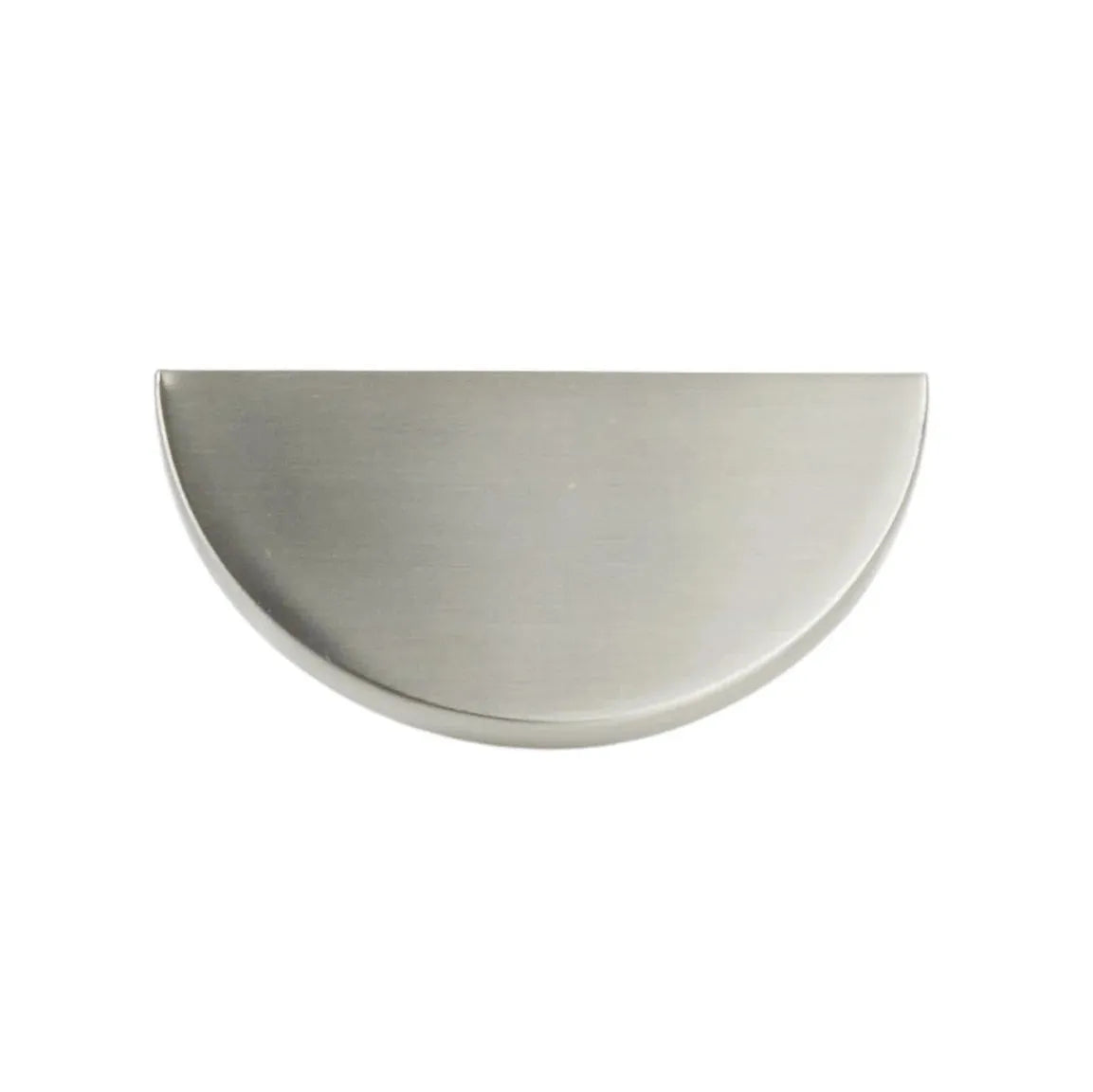 Schaub Perilla Arca Half Redonda, 2.50" — Níquel Satinado