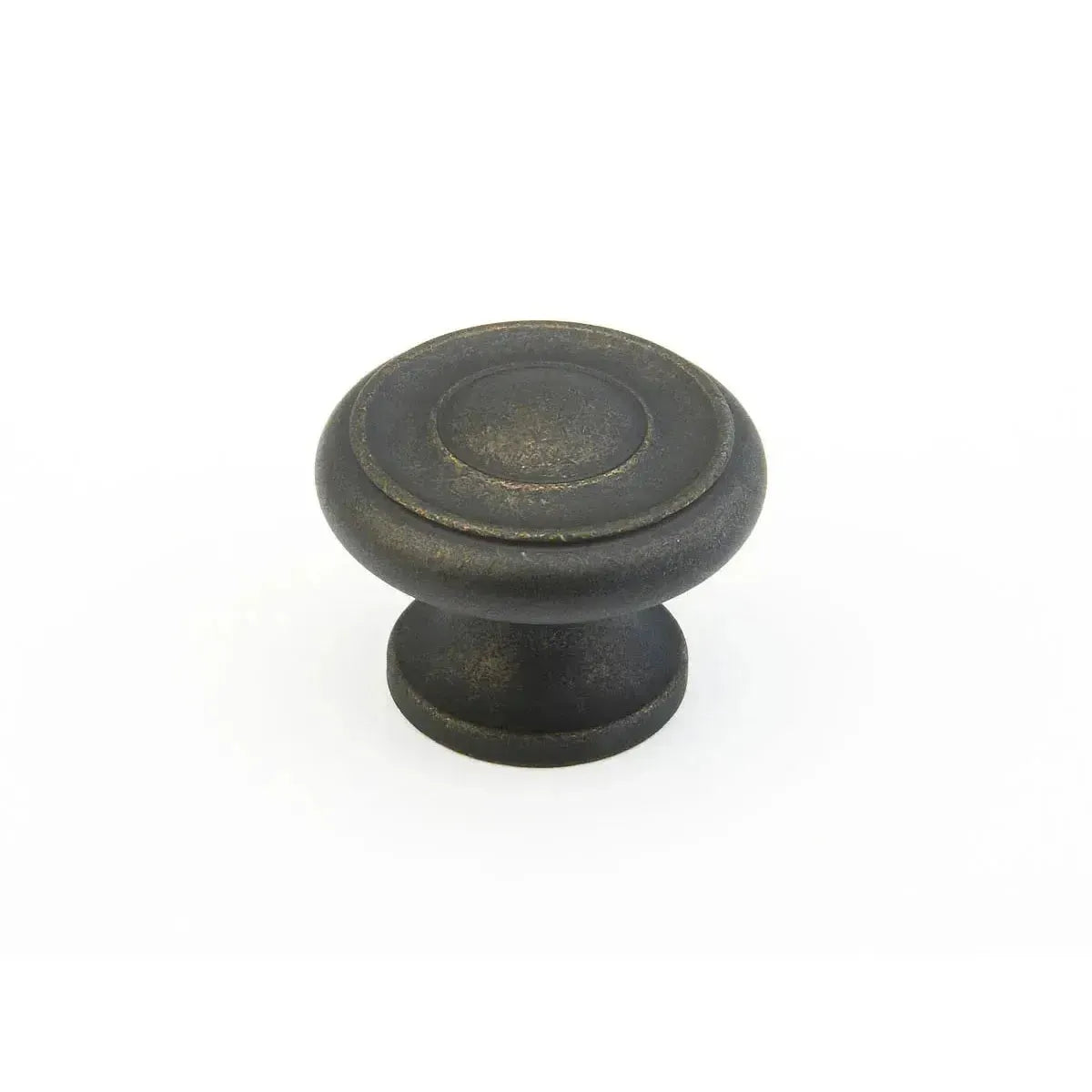 Schaub Perilla Distressed Tradicional Escalonada Redonda — Bronce