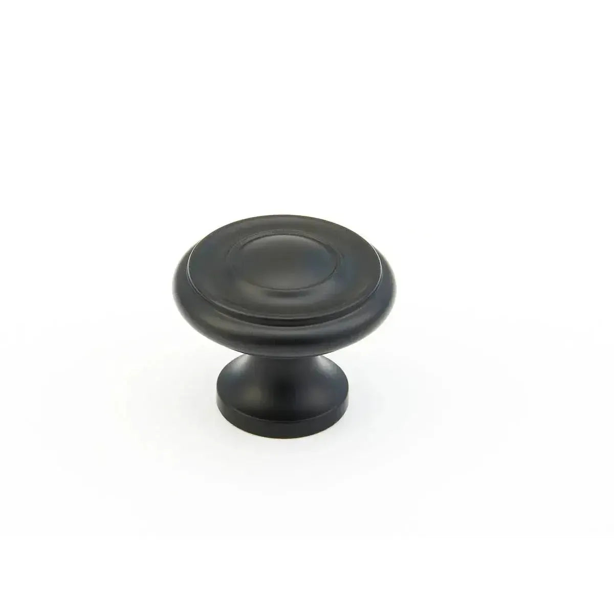 Schaub Perilla Colonial Tradicional Escalonada Redonda — Negro Mate