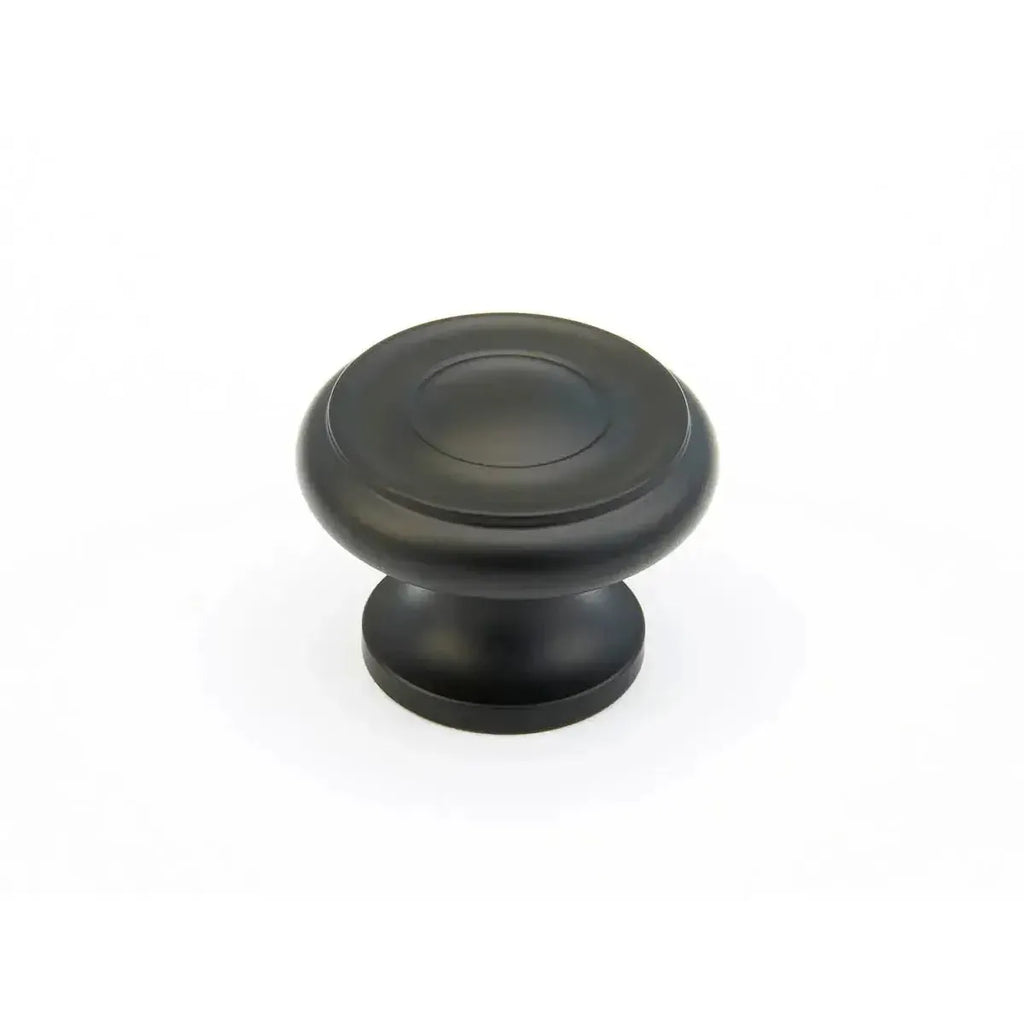 Schaub Perilla Colonial Tradicional Escalonada Redonda — Negro Mate