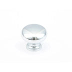 Schaub Perilla Country Tradicional Redonda, 1-1/4" diám. — Cromo Pulido