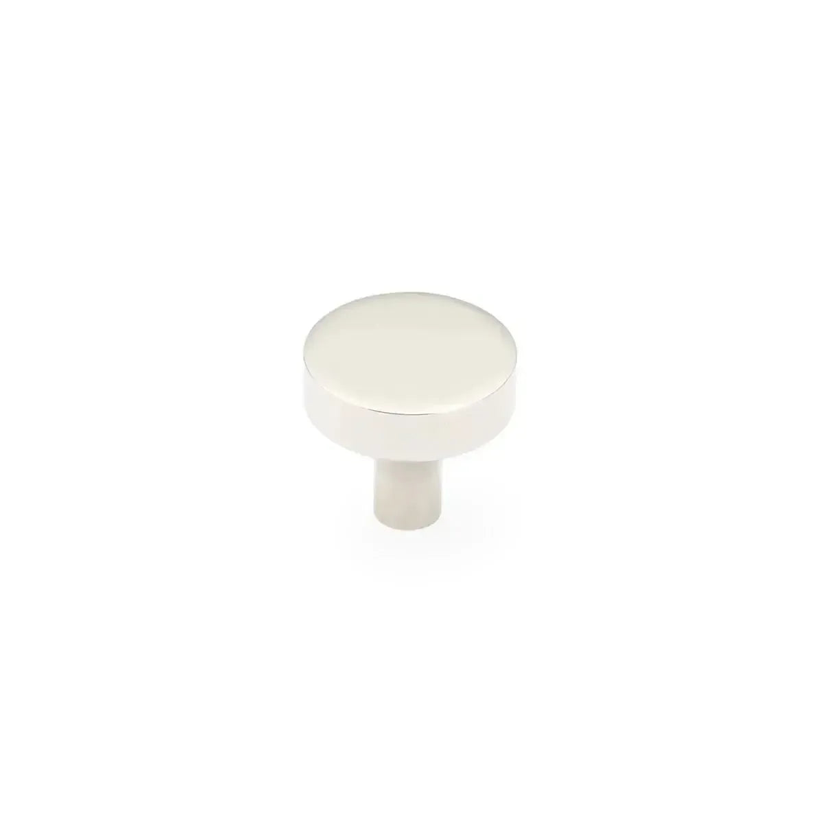 Schaub Perilla Haniburton Redonda, 1-1/4" — Níquel Pulido