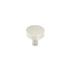 Schaub Perilla Haniburton Redonda, 1-1/4" — Níquel Satinado