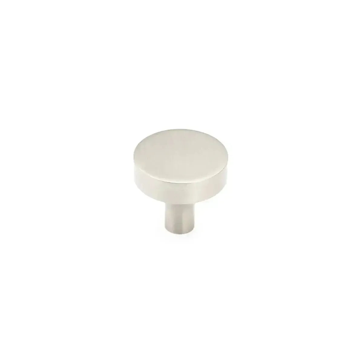 Schaub Perilla Haniburton Redonda, 1-1/4" — Níquel Satinado