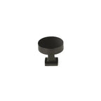Schaub Perilla Haniburton Base Redonda Cuadrada, 1-1/4" — Negro Mate