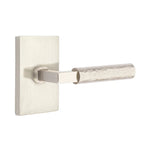 Níquel Satinado · Modern Rectangular Rosette