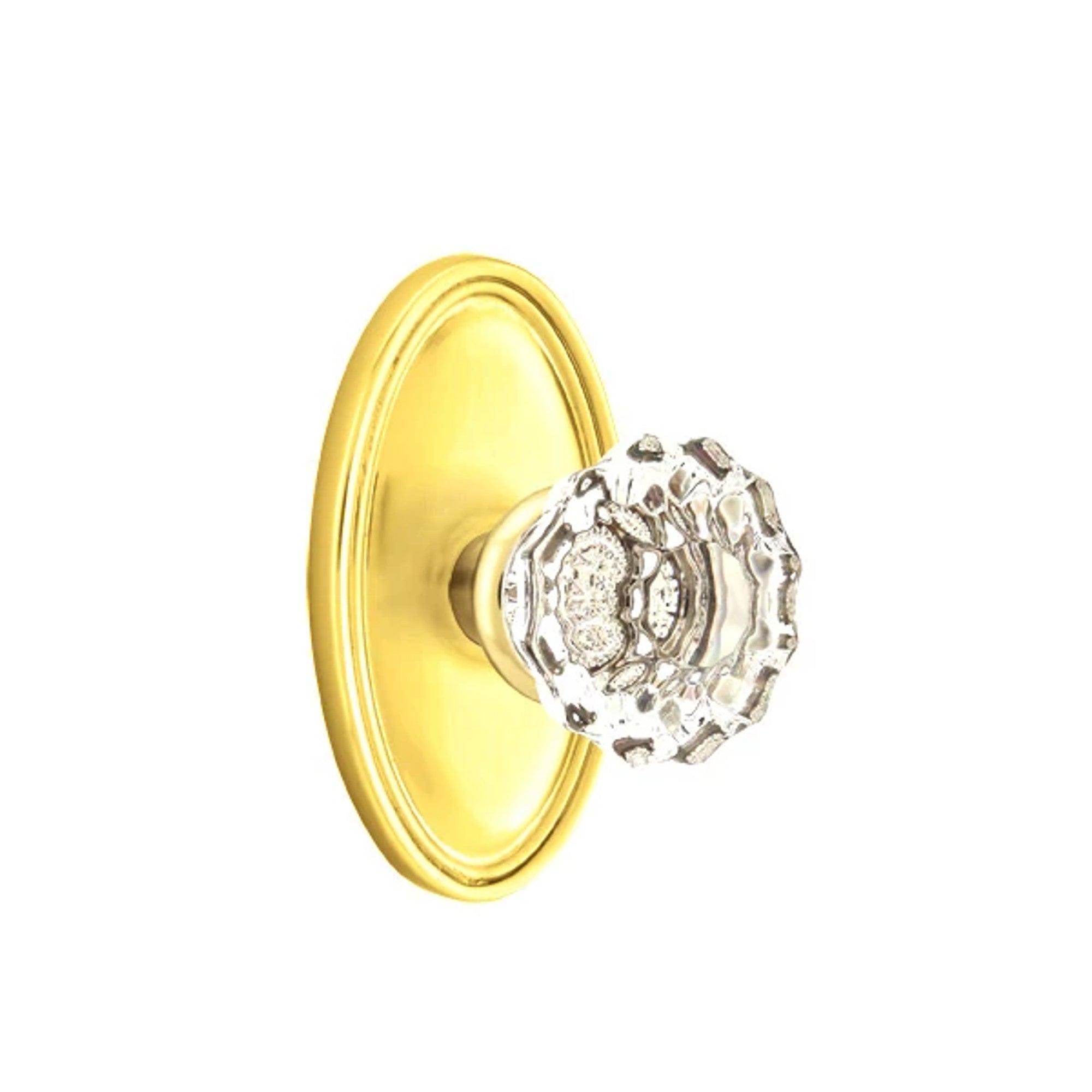 Latón Pulido · Oval Rosette