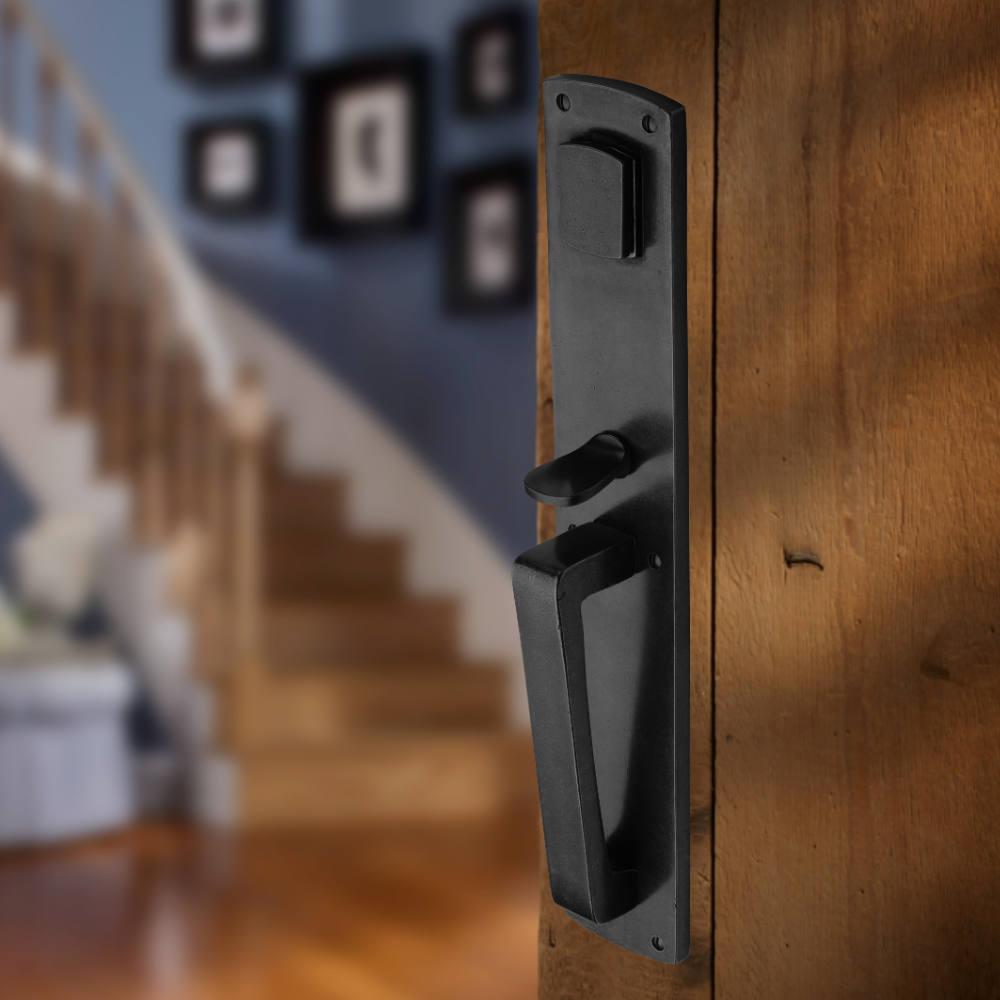 Ashley Norton Juego de Entrada con Pestillo Tubular — CVTUB (Suite Curva · Bronce) — foto de producto