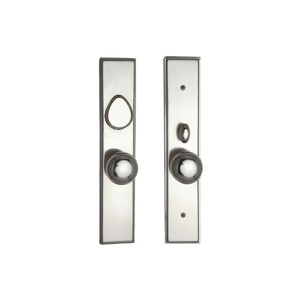Ashley Norton Juego de Entrada de Embutir — Escudo SQMOR (Suite Rectangular · Bronce) — foto de producto