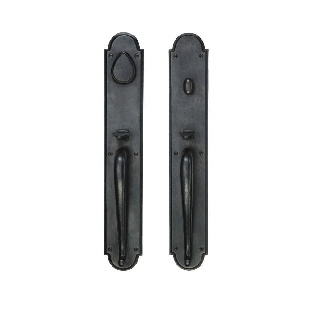 Ashley Norton Juego de Entrada con Pestillo de Embutir — SPSGG (Suite Arqueada · Bronce) — foto de producto