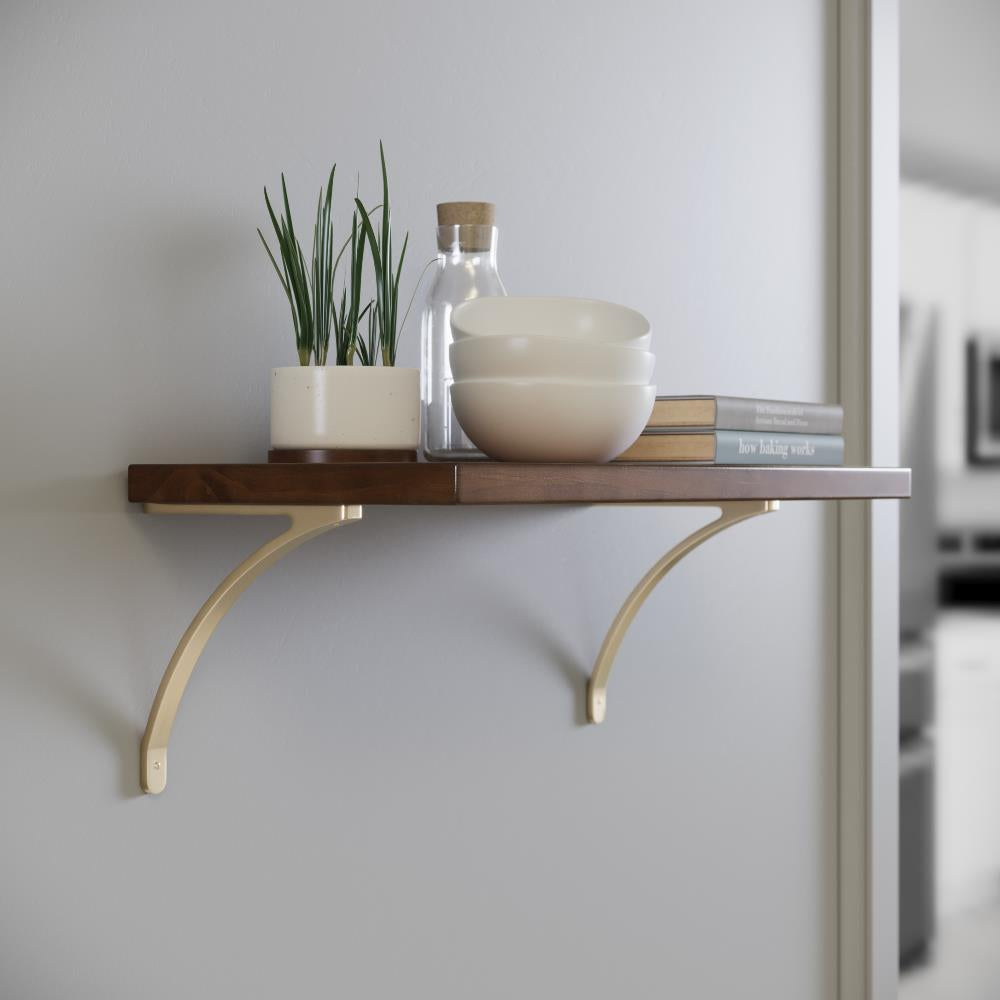 Ashley Norton Ménsula 514 8" Curved Shelf (Bronce) — foto de producto