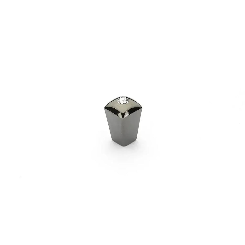 Schaub Perilla Skyevale de Cristal, 1" — Cromo Negro