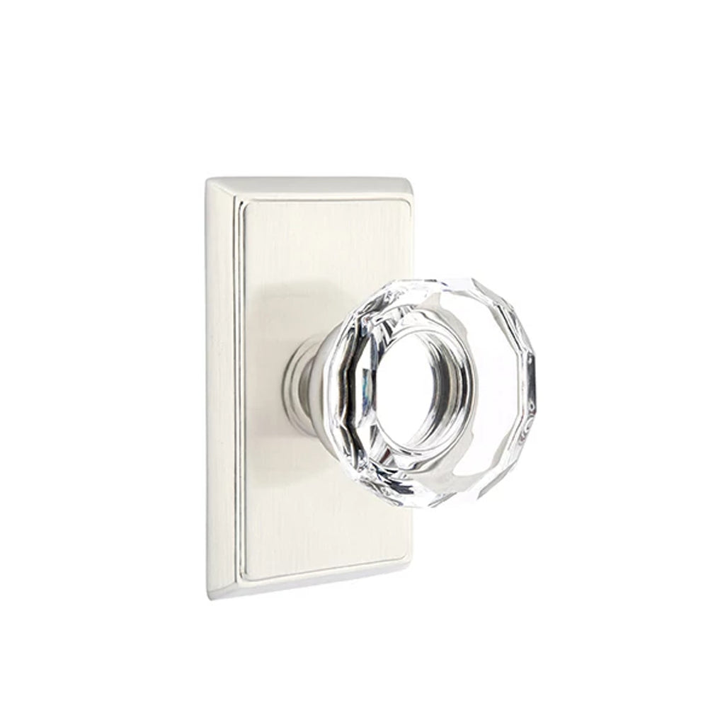 Níquel Satinado · Rectangular Rosette