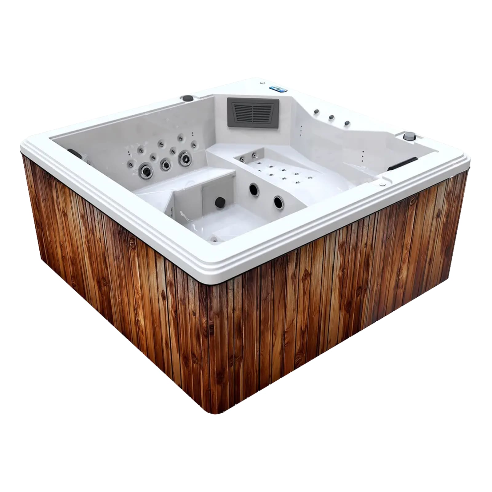Spa Bellagio - Madera Teca Blanco
