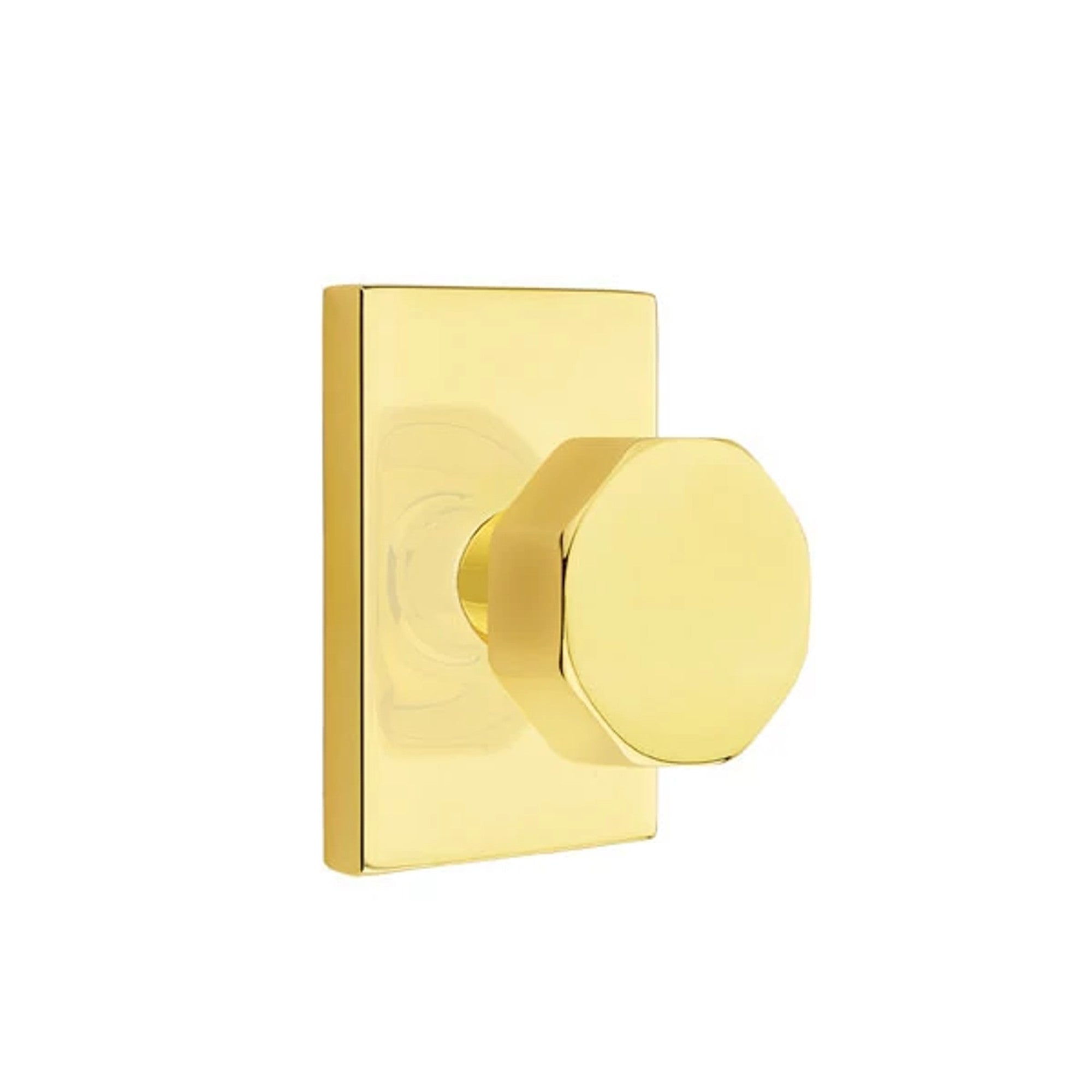 Latón sin Laca · Modern Rectangular Rosette