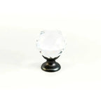 Schaub Perilla Stargaze Redonda de Cristal, 1-1/8" diám. — Bronce