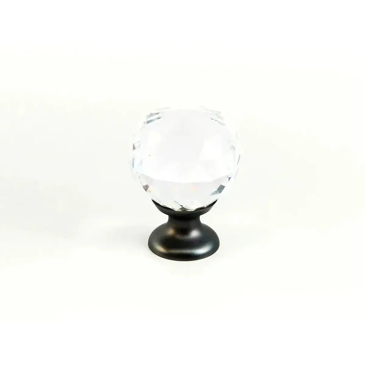 Schaub Perilla Stargaze Redonda de Cristal, 1-1/8" diám. — Bronce