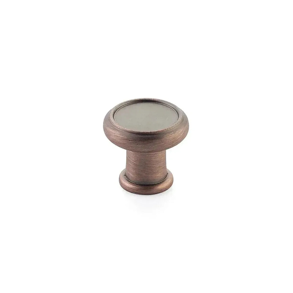 Schaub Perilla Steamworks Redonda, 1-1/4" diám. — Bronce Empire