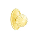 Latón sin Laca · Oval Rosette