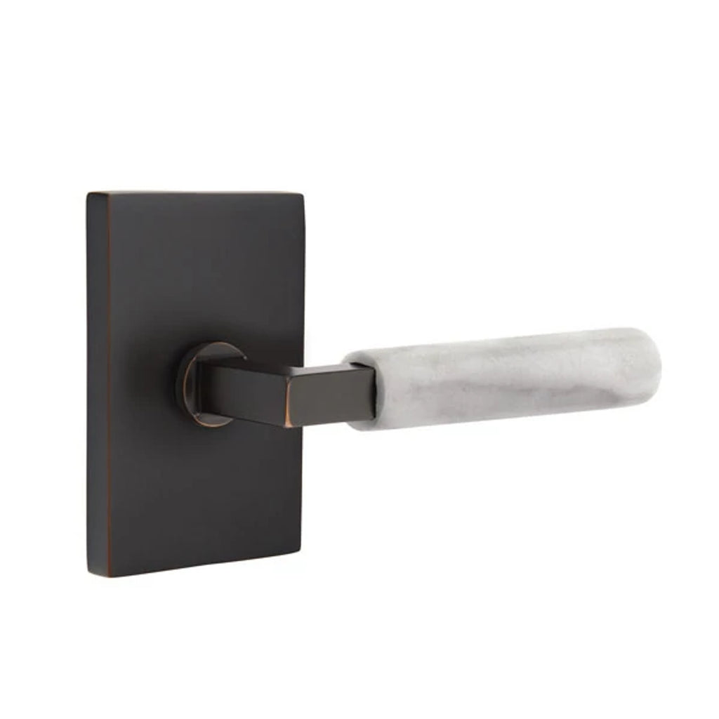Bronce Aceitado · Modern Rectangular Rosette