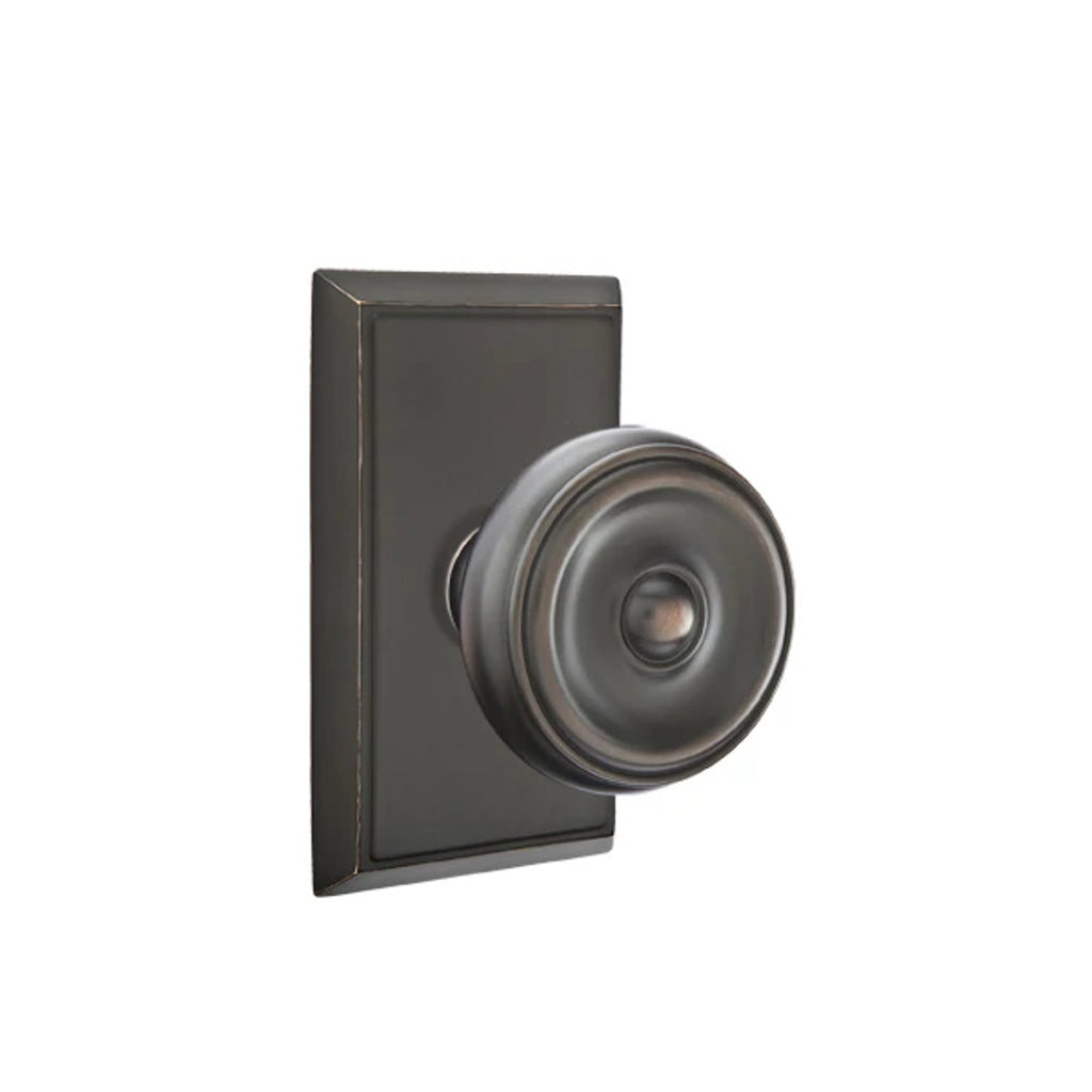 Bronce Aceitado · Rectangular Rosette