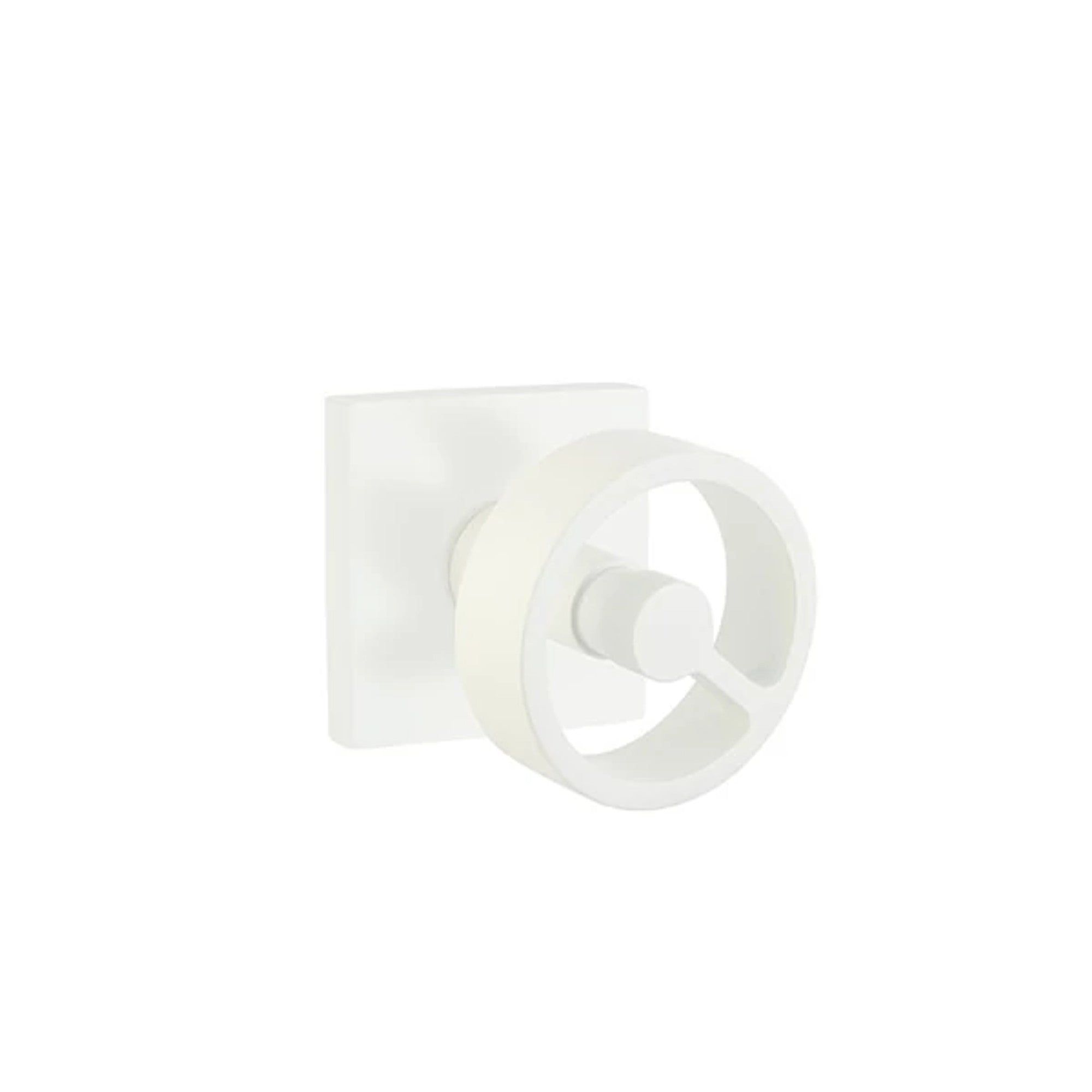 Blanco Mate · Square Rosette