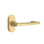 Latón Satinado · 1-1/2" x3" Oval Rosette