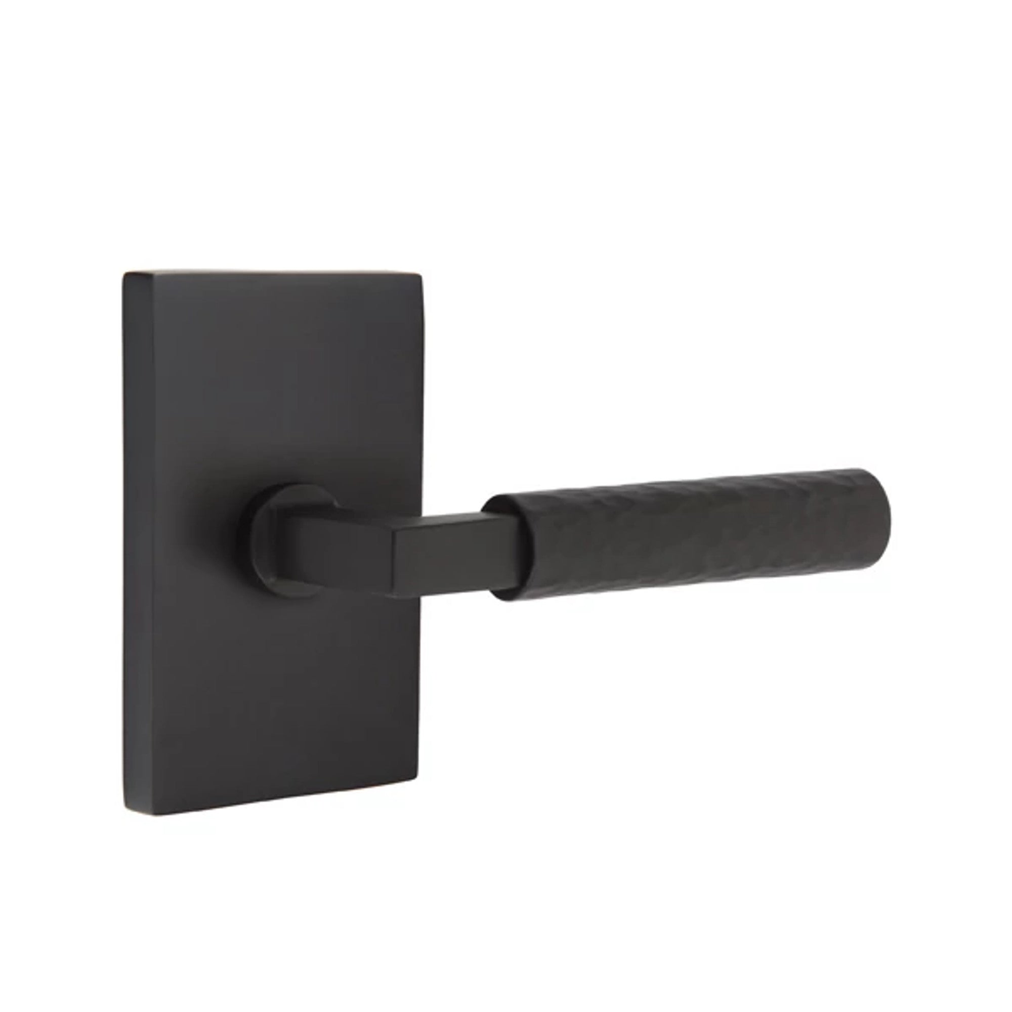 Negro Mate · Modern Rectangular Rosette