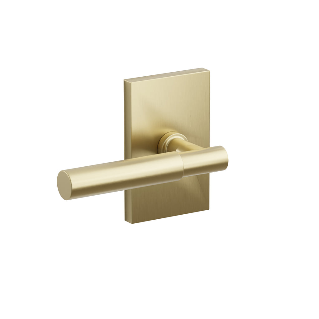 Latón Satinado · Modern Rectangular Rosette