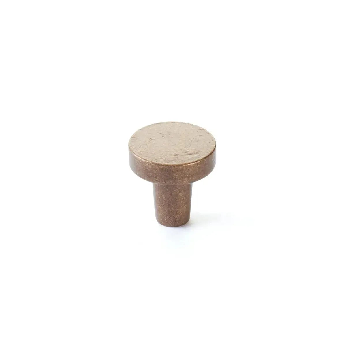 Schaub Perilla Turno Redonda, 1.25" diám. — Bronce Claro