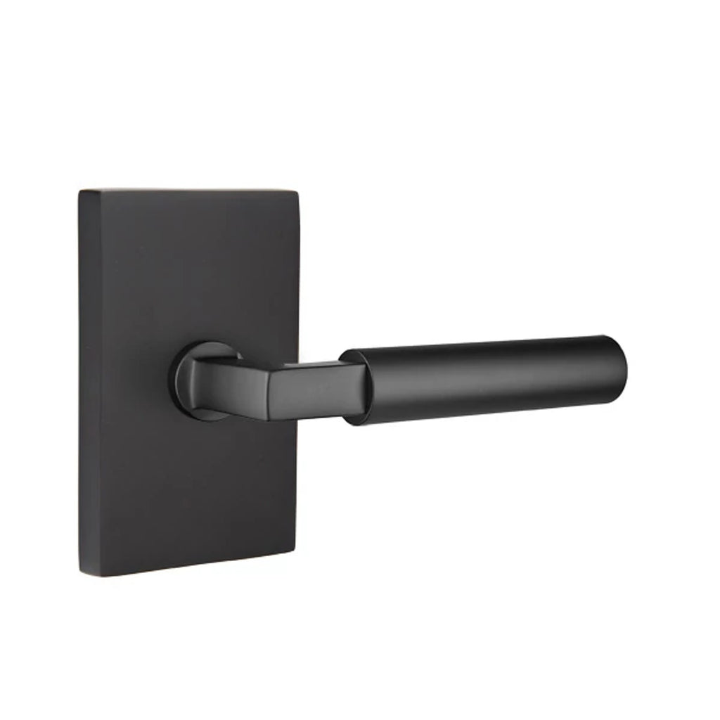 Negro Mate · Modern Rectangular Rosette