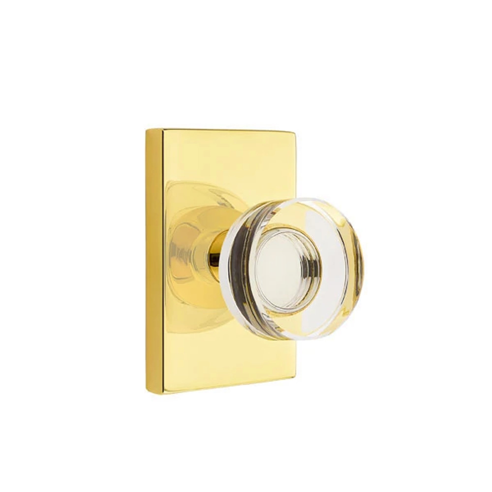 Latón sin Laca · Modern Rectangular Rosette