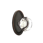 Bronce Aceitado · Oval Rosette