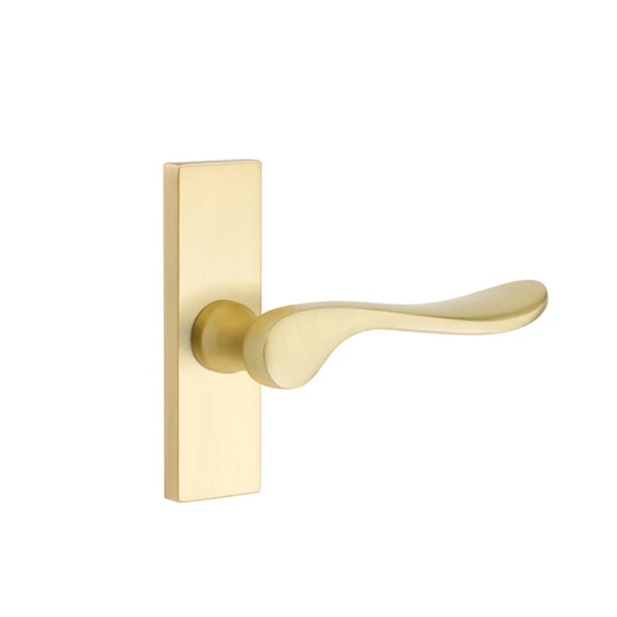 Latón Satinado · 1-1/2"x5" Rosette